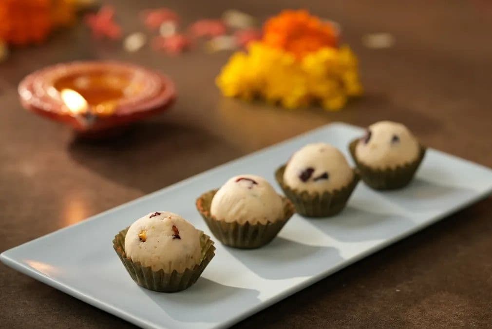 Kacha Golla Sandesh - Authentic Bengali dish in Chicago